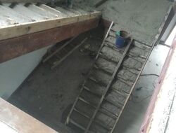 Фото заливки бетонной лестницы